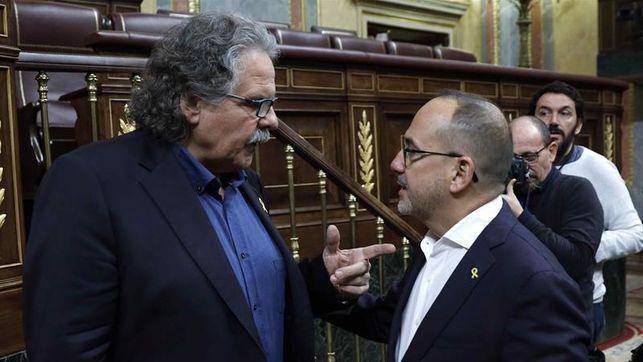 El diputado de ERC, Joan Tarda afirma que con su apoyo a la senda de déficit busca "construir espacios de negociación" con el Gobierno 3