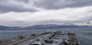 El USS Gerald R. Ford, el portaaviones más grande de EE. UU., cierra su episodio en Croacia y retoma su misión global.