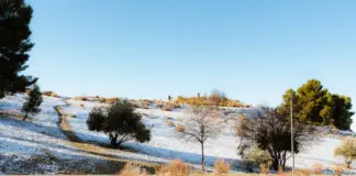 Frente frío deja lluvia, nieve y caída de temperaturas image