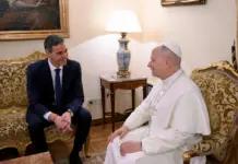 Encuentro secreto del Papa con Sánchez antes del Parlamento