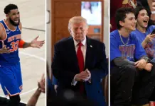 Los aficionados de los Knicks temen la presencia de Trump en la gran fiesta en 27 años