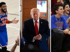 Los aficionados de los Knicks temen la presencia de Trump en la gran fiesta en 27 años