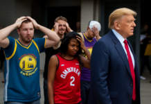 Trump altera Finales NBA y frustra a fanáticos