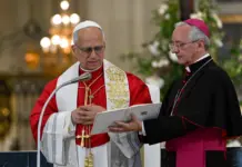 El Papa León XIV pide a la Virgen de la Almudena que nos guíe hacia la paz
