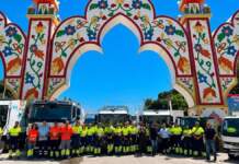 Despliegue tecnológico y policial en la seguridad de la Feria de Marbella