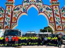 Despliegue tecnológico y policial en la seguridad de la Feria de Marbella