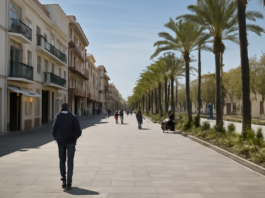 El bullevar de Estepona se convierte en un lugar peatonal: nuevos accesos previstos para julio