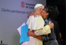 Mensaje de liberación: las presas revelan al Papa su renuncia al rencor