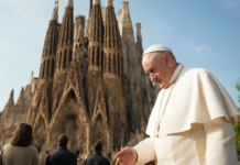 La emotiva visita del Papa a la Sagrada Familia de Barcelona, ¡no te la pierdas!
