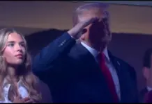 Acusan a la nieta de Trump de manipular vídeo en final NBA