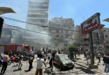 Israel bombardea base de Hizbulá en Beirut en plena tensión entre EE.UU. e Irán