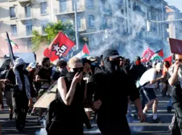 Manifestación en Ginebra contra el G7 acaba en disturbios