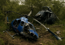 Trágica colisión de helicópteros en Río: mueren Oliver Tree y Gaspi