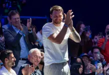 «Locura en Madrid: Luka Doncic firma autógrafos»