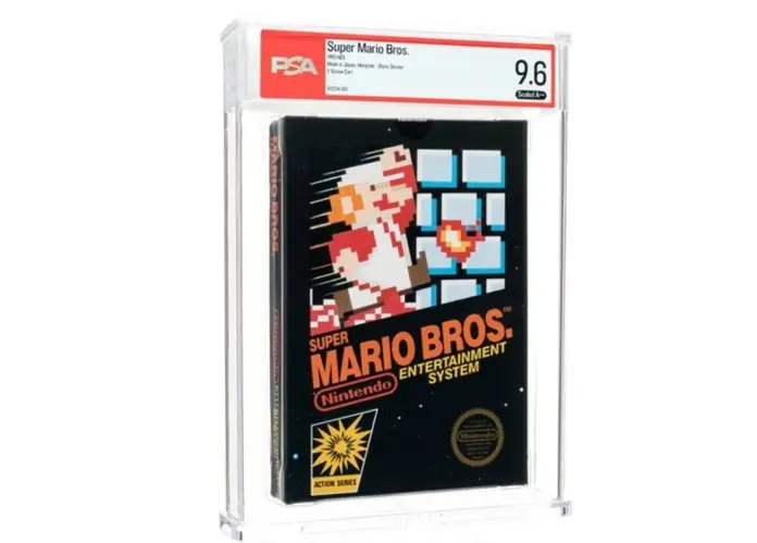 Un raro ejemplar sellado de Super Mario Bros. para la NES supera los 3 millones de dólares en subasta