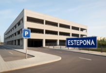 El aparcamiento de El Carmen en Estepona, a punto de abrir este verano