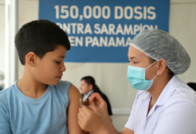 150.000 dosis contra sarampión en Panamá: ¡Prevención en marcha!