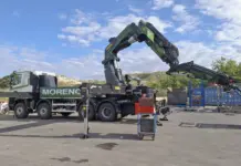 Grúas Moreno potencia su flota con la Palfinger PK 1650 TEC