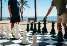 ‘Ajedrez gigante en Estepona: verano de fichas y diversión’