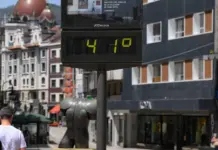 «Récord de calor en Llodio: termómetro llega a 43,6 ºC»