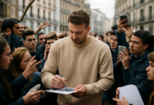 «Locura en Madrid: Luka Doncic firma autógrafos»