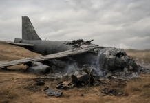 Tragedia en California: 8 muertos en un avión B-52 de la Fuerza Aérea de EE.UU.