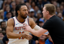 Jalen Brunson, protagonista de incidente con hincha de los Knicks en las Finales de la NBA