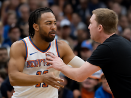 Jalen Brunson, protagonista de incidente con hincha de los Knicks en las Finales de la NBA