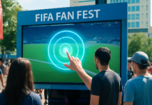 Descubre la innovadora fusión de tecnología LED y interacción digital en el FIFA Fan Festival de Dallas