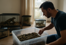 Descubren 500 animales protegidos en casa de Cádiz