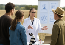 Ciencia y tecnología en exposición para jóvenes rurales