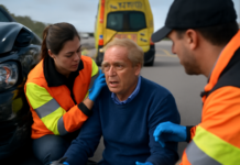 Hombre de 63 años herido en accidente en A-7 de Estepona