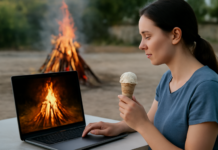 Lardero innova para celebrar la noche de San Juan: hoguera virtual y helados para combatir el calor
