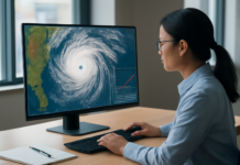 IA china detecta huracanes espaciales automáticamente