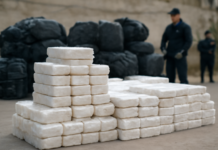 Descubren gran alijo de metanfetamina en Sinaloa