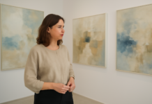 La artista Silvia Pucciarelli exhibe en Estepona su colección de arte ‘Momentos’
