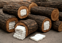 Descubren 50 toneladas de cocaína escondidas en troncos de madera en Brasil.