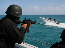 Persecución de narcolancha: armas y acción en el Caribe