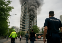 Explosión obliga a desalojar una de las torres de Madrid