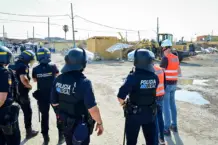 «Regreso de la piqueta a Son Banya: lucha contra narcotráfico»