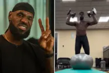 LeBron James sigue preparándose como el jugador más hambriento de la NBA