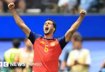El héroe Mikel Merino clasifica a España en el Mundial 2026