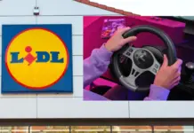 ¡Atención gamers! ¡Colas en Lidl mañana por este volante de videojuegos con palanca y pedales al precio más barato!