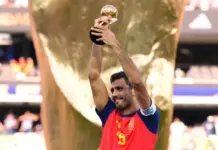 Rodrigo Hernández, estrella del Mundial: Balón de Oro.