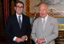 ¡Andy Burnham, primer ministro de Reino Unido nombrado por el rey!