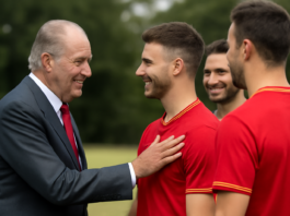 El Rey elogia a la selección: «Sois una piña ganadora para España»