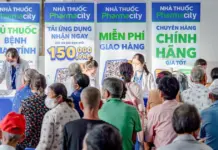 La «Estación de Salud» de Pharmacity llega a Tay Ninh: apoyo en detección de enfermedades pulmonares.