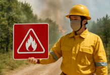 Alerta roja por riesgo extremo de incendios forestales este fin de semana