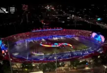 Música y tecnología en la inauguración de los Juegos Centroamericanos (57 caracteres)