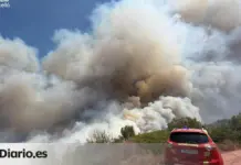 Vilavella y Artana confinados por incendio en Castellón. ¡Alerta en la Vall d’Uixó!